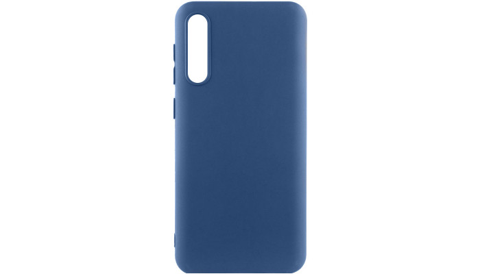 Чехол Silicone Cover Lakshmi (AA) для Samsung Galaxy A50 (A505F) / A50s / A30s Синий / Navy Blue - фото