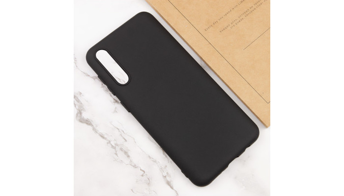 Чехол Silicone Cover Lakshmi (AA) для Samsung Galaxy A50 (A505F) / A50s / A30s Черный / Black - фото