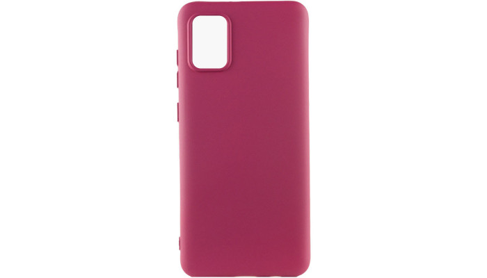 Чохол Silicone Cover Lakshmi (AA) для Samsung Galaxy A51 Бордовий / Marsala - фото