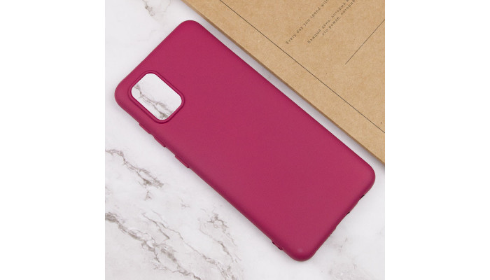 Чохол Silicone Cover Lakshmi (AA) для Samsung Galaxy A51 Бордовий / Marsala - фото