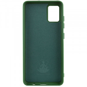 Чехол Silicone Cover Lakshmi (AA) для Samsung Galaxy A51 Зеленый / Dark green