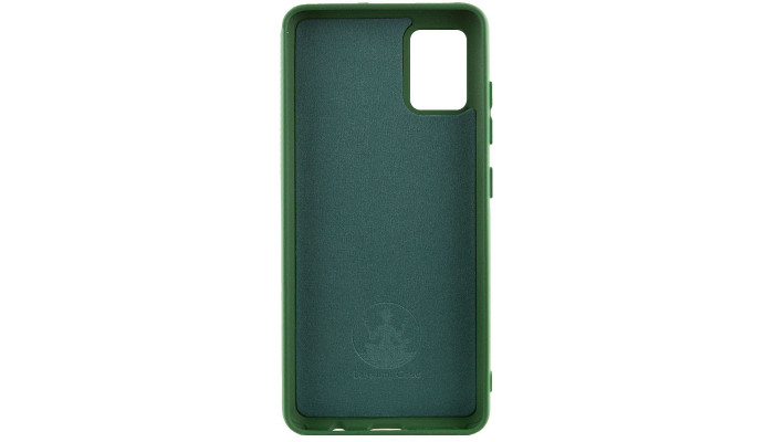 Чохол Silicone Cover Lakshmi (AA) для Samsung Galaxy A51 Зелений / Dark green - фото