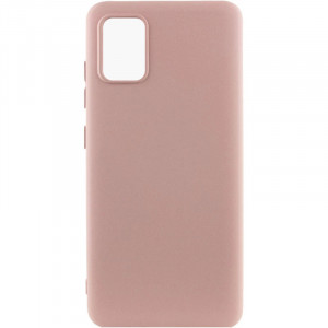 Чехол Silicone Cover Lakshmi (AA) для Samsung Galaxy A51 Розовый / Pink Sand