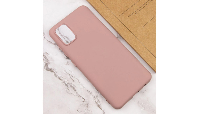 Чохол Silicone Cover Lakshmi (AA) для Samsung Galaxy A51 Рожевий / Pink Sand - фото