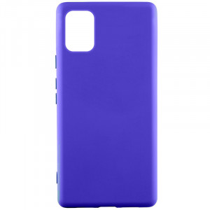 Чохол Silicone Cover Lakshmi (AA) для Samsung Galaxy A51 Синій / Iris