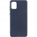 Чохол Silicone Cover Lakshmi (AA) для Samsung Galaxy A71 Синій / Midnight Blue