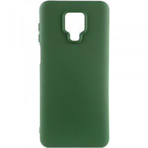 Чохол Silicone Cover Lakshmi (AA) для Xiaomi Redmi Note 9s / Note 9 Pro / Note 9 Pro Max Зелений / Dark green