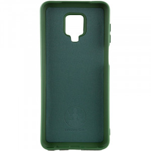 Чехол Silicone Cover Lakshmi (AA) для Xiaomi Redmi Note 9s / Note 9 Pro / Note 9 Pro Max Зеленый / Dark green