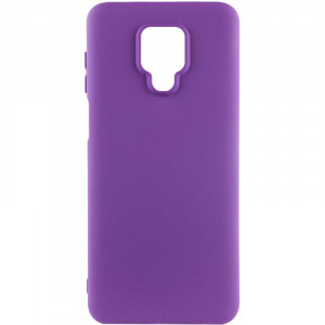 Чохол Silicone Cover Lakshmi (AA) для Xiaomi Redmi Note 9s / Note 9 Pro / Note 9 Pro Max Фіолетовий / Purple