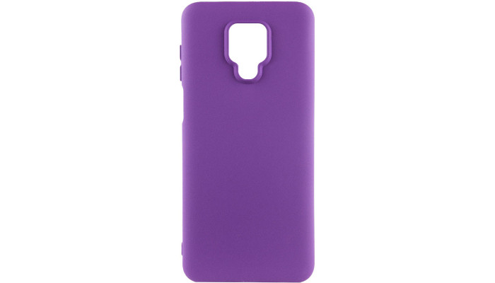 Чохол Silicone Cover Lakshmi (AA) для Xiaomi Redmi Note 9s / Note 9 Pro / Note 9 Pro Max Фіолетовий / Purple - фото