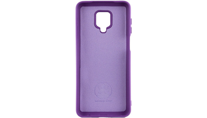 Чохол Silicone Cover Lakshmi (AA) для Xiaomi Redmi Note 9s / Note 9 Pro / Note 9 Pro Max Фіолетовий / Purple - фото