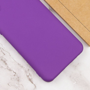 Чехол Silicone Cover Lakshmi (AA) для Samsung Galaxy A31 Фиолетовый / Purple