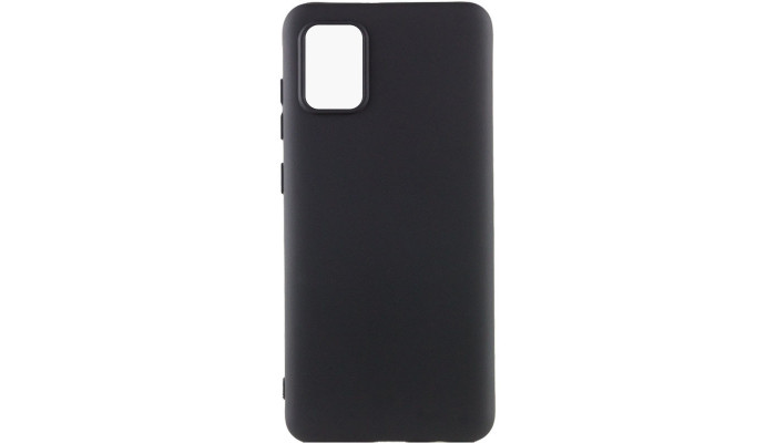 Чохол Silicone Cover Lakshmi (AA) для Samsung Galaxy A31 Чорний / Black - фото