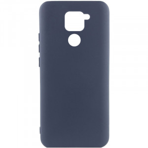 Чехол Silicone Cover Lakshmi (AA) для Xiaomi Redmi Note 9 / Redmi 10X Синий / Midnight Blue