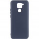 Чехол Silicone Cover Lakshmi (AA) для Xiaomi Redmi Note 9 / Redmi 10X Синий / Midnight Blue