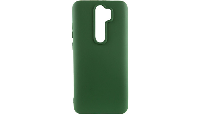 Чехол Silicone Cover Lakshmi (AA) для Xiaomi Redmi 9 Зеленый / Dark green - фото