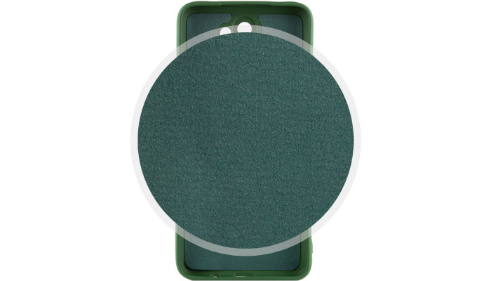 Чехол Silicone Cover Lakshmi (AA) для Xiaomi Redmi 9 Зеленый / Dark green - фото