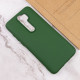 Чехол Silicone Cover Lakshmi (AA) для Xiaomi Redmi 9 Зеленый / Dark green - фото