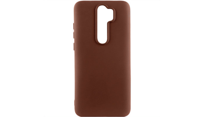 Чехол Silicone Cover Lakshmi (AA) для Xiaomi Redmi 9 Коричневый / Brown - фото