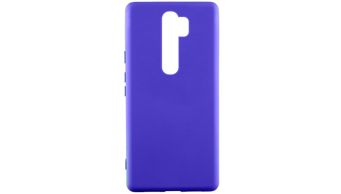 Чехол Silicone Cover Lakshmi (AA) для Xiaomi Redmi 9 Синий / Iris - фото