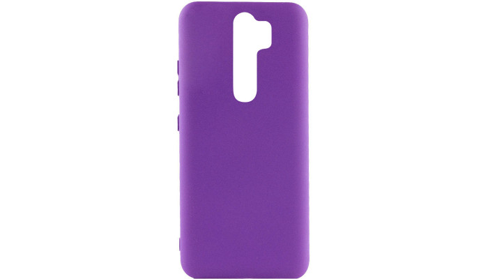 Чехол Silicone Cover Lakshmi (AA) для Xiaomi Redmi 9 Фиолетовый / Purple - фото