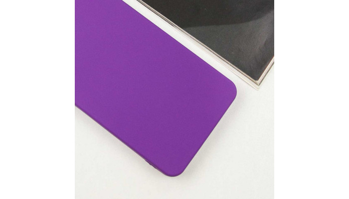 Чехол Silicone Cover Lakshmi (AA) для Xiaomi Redmi 9 Фиолетовый / Purple - фото