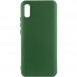 Чехол Silicone Cover Lakshmi (AA) для Xiaomi Redmi 9A Зеленый / Dark green