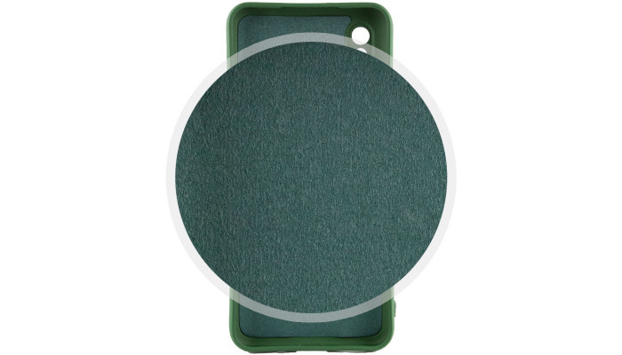 Чохол Silicone Cover Lakshmi (AA) для Xiaomi Redmi 9A Зелений / Dark green - фото