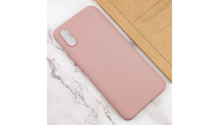 Чохол Silicone Cover Lakshmi (AA) для Xiaomi Redmi 9A Рожевий / Pink Sand - фото