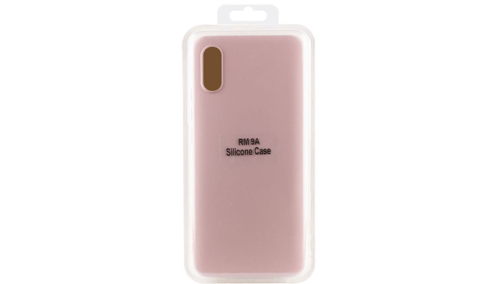 Чохол Silicone Cover Lakshmi (AA) для Xiaomi Redmi 9A Рожевий / Pink Sand - фото