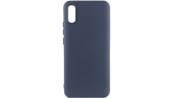 Чехол Silicone Cover Lakshmi (AA) для Xiaomi Redmi 9A Синий / Midnight Blue - фото