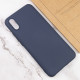 Чехол Silicone Cover Lakshmi (AA) для Xiaomi Redmi 9A Синий / Midnight Blue - фото