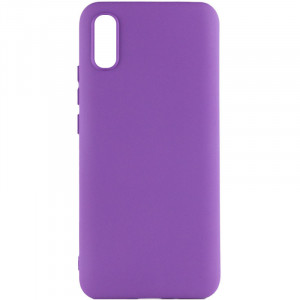 Чехол Silicone Cover Lakshmi (AA) для Xiaomi Redmi 9A Фиолетовый / Purple