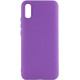 Чехол Silicone Cover Lakshmi (AA) для Xiaomi Redmi 9A Фиолетовый / Purple - фото