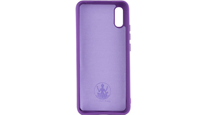 Чехол Silicone Cover Lakshmi (AA) для Xiaomi Redmi 9A Фиолетовый / Purple - фото