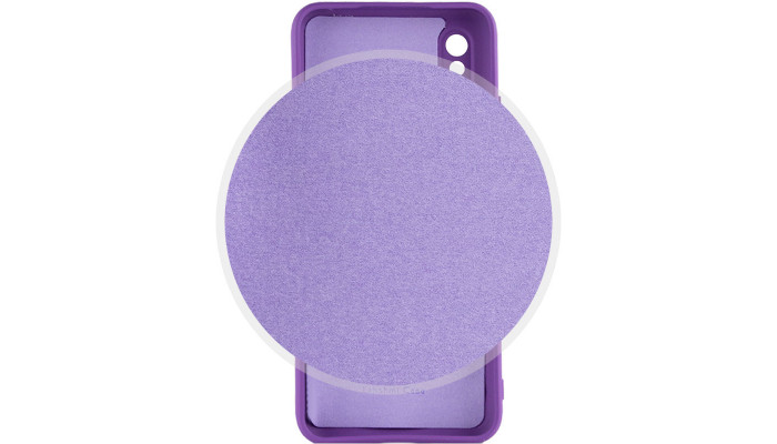 Чехол Silicone Cover Lakshmi (AA) для Xiaomi Redmi 9A Фиолетовый / Purple - фото