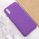 Чехол Silicone Cover Lakshmi (AA) для Xiaomi Redmi 9A Фиолетовый / Purple - фото