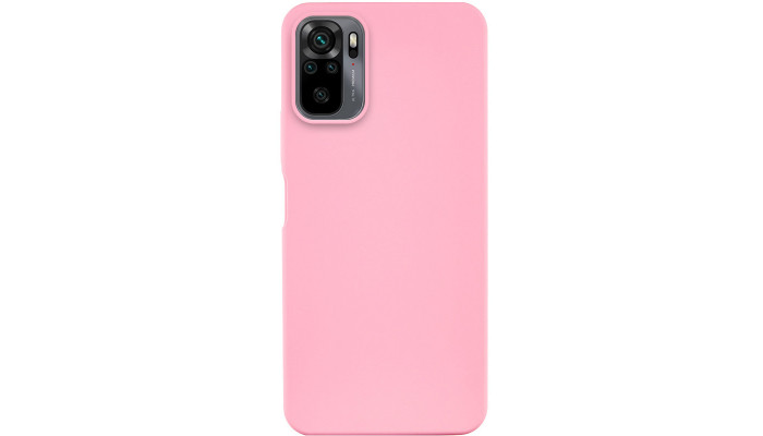 Чехол Silicone Cover Lakshmi (AA) для Xiaomi Redmi Note 10 / Note 10s / Poco M5s Розовый / Pink - фото