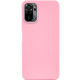 Чехол Silicone Cover Lakshmi (AA) для Xiaomi Redmi Note 10 / Note 10s / Poco M5s Розовый / Pink - фото