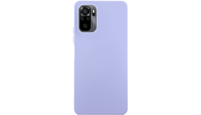 Чохол Silicone Cover Lakshmi (AA) для Xiaomi Redmi Note 10 / Note 10s / Poco M5s Бузковий / Dasheen - фото