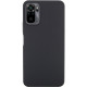 Чехол Silicone Cover Lakshmi (AA) для Xiaomi Redmi Note 10 / Note 10s / Poco M5s Черный / Black - фото