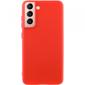 Чехол Silicone Cover Lakshmi (AA) для Samsung Galaxy S21 Красный / Red