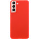 Чохол Silicone Cover Lakshmi (AA) для Samsung Galaxy S21 Червоний / Red - фото