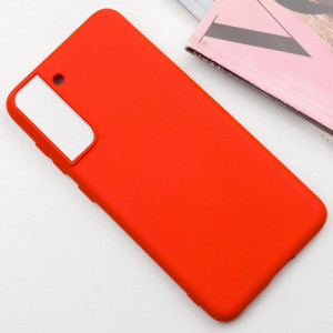 Чохол Silicone Cover Lakshmi (AA) для Samsung Galaxy S21 Червоний / Red