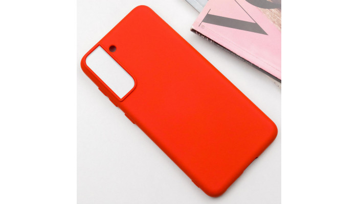 Чохол Silicone Cover Lakshmi (AA) для Samsung Galaxy S21 Червоний / Red - фото