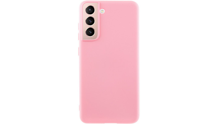 Чехол Silicone Cover Lakshmi (AA) для Samsung Galaxy S21 Розовый / Pink - фото