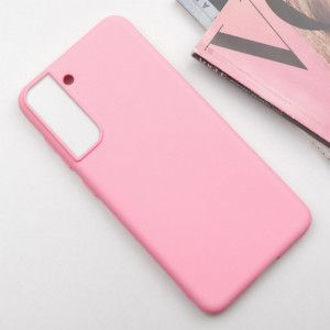 Чохол Silicone Cover Lakshmi (AA) для Samsung Galaxy S21 Рожевий / Pink