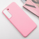 Чехол Silicone Cover Lakshmi (AA) для Samsung Galaxy S21 Розовый / Pink - фото