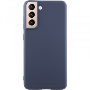 Чехол Silicone Cover Lakshmi (AA) для Samsung Galaxy S21 Синий / Midnight Blue