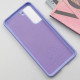 Чохол Silicone Cover Lakshmi (AA) для Samsung Galaxy S21 Бузковий / Dasheen - фото